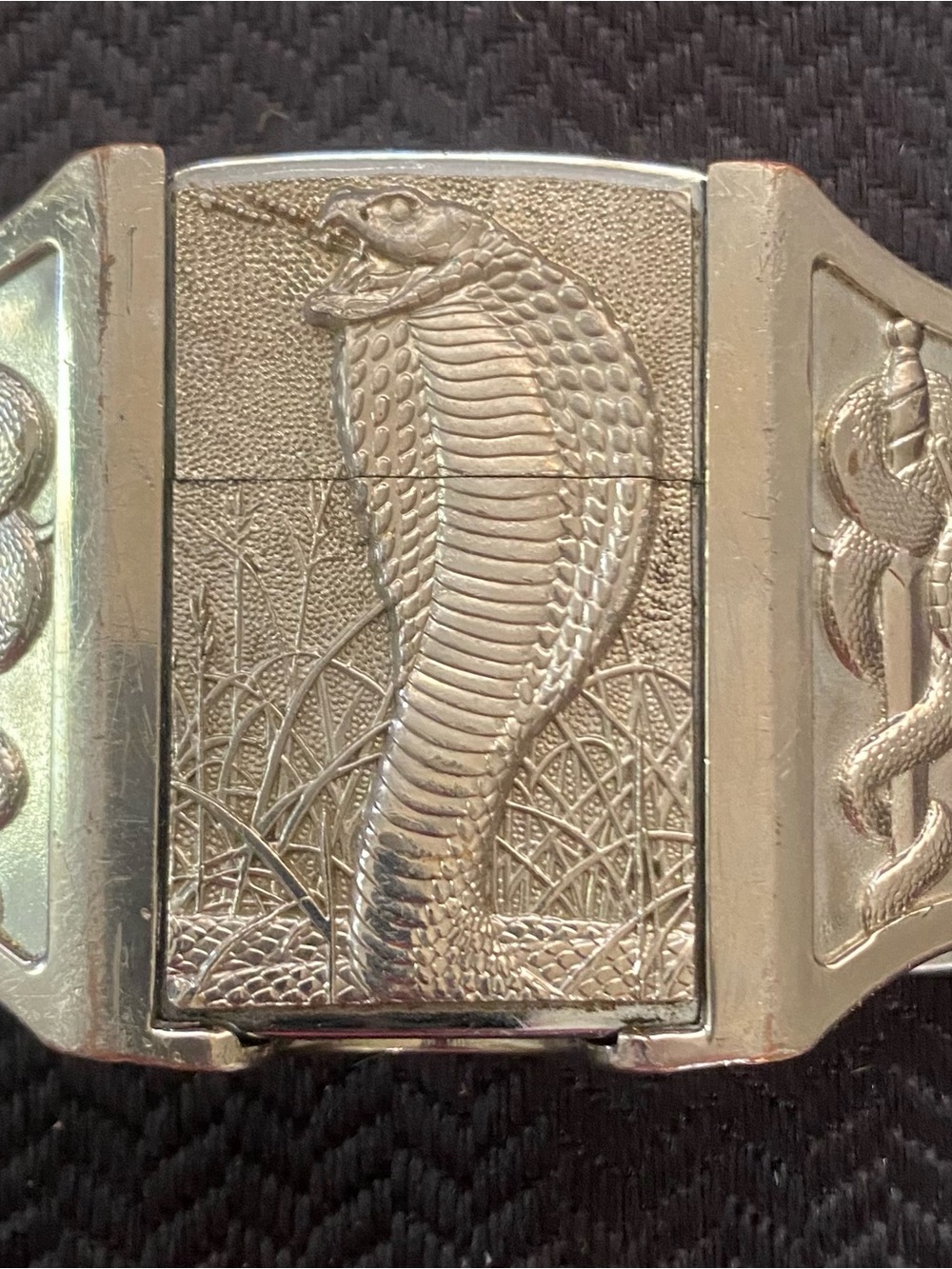 Vintage Cobra Belt Buckle